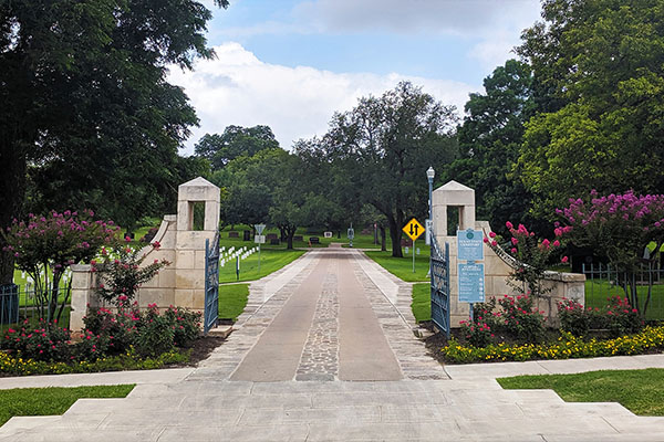 Cemetery East Gate.